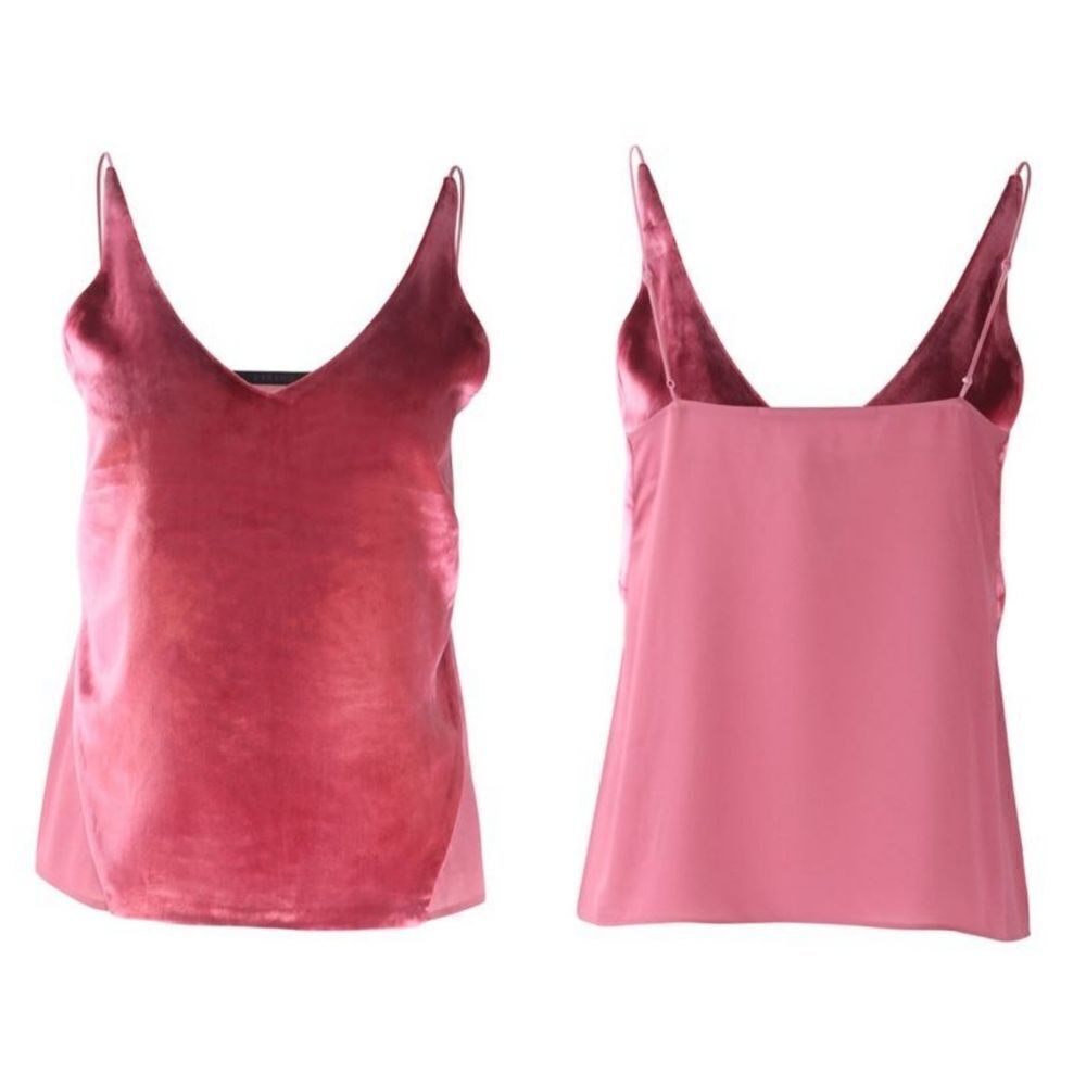 J brand lucy velvet camisole S
